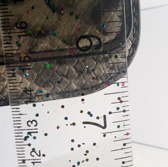 Michael Kors Python Crossbody Bag With Chain Derail - Picture 12 of 12